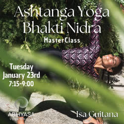 Portugal: Ashtanga Yoga Bhakti Nidra – MasterClass – c/ Isa Guitana – Abhyasa Yoga Studio