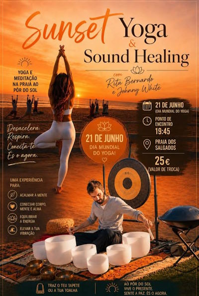 Yoga & Sound Healing - Praia dos Salgados (Algarve)