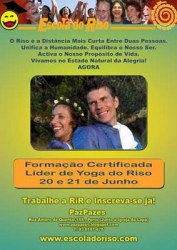 Porto: Formação Certificada em Yoga do Riso com Ana Banana e Jörg Helms