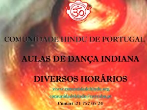 Aulas de Dança na Comunidade Hindu