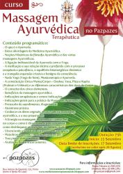 Portugal: Curso de Massagem Ayurvédica Terapêutica com Bruno Teixeira no PazPazes