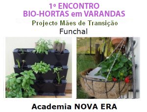 Portugal: 1º Encontro Sobre Bio-Hortas Em Varandas e Divulgação do Projecto: Mães de Transição Na Academia Nova Era no Funchal