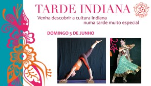 Portugal: Tarde Indiana com Yoga e Dança Indiana no HANGAR em Campolide