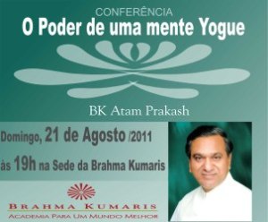 Portugal: "O Poder de uma mente Yogue" Conferência com BK Atam Prakash