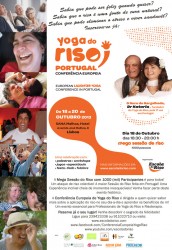 Portugal: 1ª Conferência Europeia de Yoga do Riso em Portugal Portugal: 1ª Conferência Europeia de Yoga do Riso em Portugal