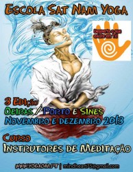 Portugal: Curso de Formação de Professores de Meditação Oeiras e Porto