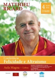 Portugal: Matthieu Ricard – Conferências Públicas em Lisboa e Porto