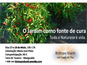 Portugal: "O Jardim como fonte de cura" com Maria José Pinto Portugal: "O Jardim como fonte de cura" com Maria José Pinto