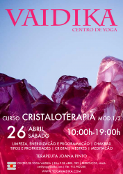 Portugal: Curso Cristaloterapia – Módulo I na Maia Portugal: Curso Cristaloterapia – Módulo I na Maia