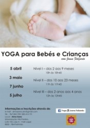 Portugal: Pais, Bebés e Yoga com Joana Felizardo em Portimão Portugal: Pais, Bebés e Yoga com Joana Felizardo em Portimão