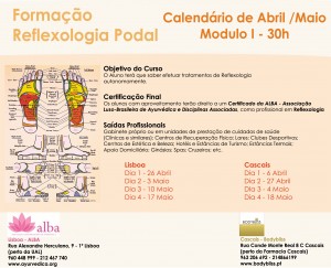 Portugal: Formação Reflexologia Podal – Módulo I com a ALBA