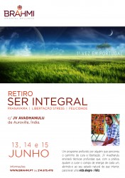 Portugal: RETIRO – SER INTEGRAL (Pránáyáma) com Jv Avadhanulu da Índia Portugal: RETIRO – SER INTEGRAL (Pránáyáma) com Jv Avadhanulu da Índia