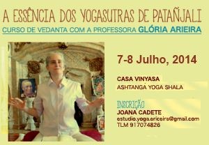 Portugal: A Essência dos Yogasútras de Patanjali com Glória Arieira Portugal: A Essência dos Yogasútras de Patanjali com Glória Arieira