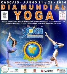 Portugal: Dia Mundial do Yoga 2014 – Cascais – 21 e 22 de Junho Portugal: Dia Mundial do Yoga 2014 – Cascais – 21 e 22 de Junho