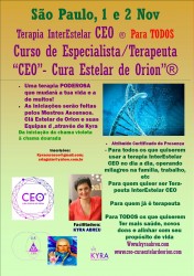 Brasil: Brasil, São Paulo, Curso Terapeuta / Especialista Inter Estelar CEO® Brasil: Brasil, São Paulo, Curso Terapeuta / Especialista Inter Estelar CEO®