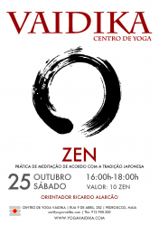 Portugal: PRÁTICA ZEN no Centro Vaidika Portugal: PRÁTICA ZEN no Centro Vaidika