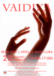 Portugal: Iniciação ao REIKI – NÍVELI com Sandra Marques no Centro Vaidika Portugal: Iniciação ao REIKI – NÍVELI com Sandra Marques no Centro Vaidika
