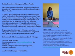 Portugal: Pratica de Yoga (2h) e Satsanga "Ninguém se Ilumina" com Marco Peralta no Surya Yoga Shala em Algés Portugal: Pratica de Yoga (2h) e Satsanga "Ninguém se Ilumina" com Marco Peralta no Surya Yoga Shala em Algés