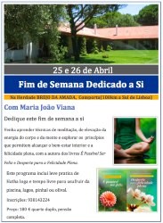 Portugal: FIM DE SEMANA DEDICADO A SI com Maria João Viana na Herdade Brejo da Amada Portugal: FIM DE SEMANA DEDICADO A SI com Maria João Viana na Herdade Brejo da Amada