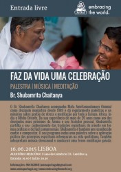 Portugal: Enviado de AMMA em Lisboa – Faz da Vida uma Celebração Portugal: Enviado de AMMA em Lisboa – Faz da Vida uma Celebração