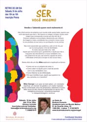Portugal: RETIRO de Um Dia – SER VOCÊ MESMO com Mike George na Brahma Kumaris