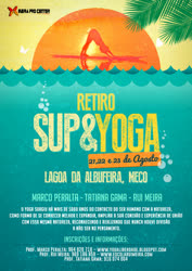 Portugal: Retiro de SUP & Yoga com Marco Peralta, Tatiana Gama e Rui Meira em Agosto na Lagoa de Albufeira