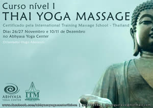 Portugal: Curso de Thai Yoga Massage Nuad Bo-Rarn Nível I – com Hugo Abecassis – Certificado pela International Massage School