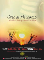 Portugal: CURSO de MEDITAÇÃO TRADICIONAL do YOGA e ADVAITA VEDANTA – Lisboa