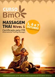 Portugal: CURSO DE MASSAGEM THAI – NÍVEL 1 – c/ Anatoliy Kovalchuk –  Vila Nova de Poiares