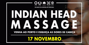 Portugal: Indian Head Massage – na ALBA Portugal: Indian Head Massage – na ALBA