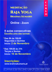 Portugal: Curso de Meditação Raja Yoga – na Brahma Kumaris