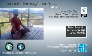 Portugal: Curso de Formação em Yoga – c/ João Paulo Dias e Professores Convidados