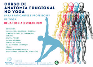 Portugal: CURSO DE ANATOMIA FUNCIONAL NO YOGA – ABHYASA YOGA CENTER – LISBOA