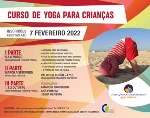 Portugal: Curso de Yoga para Crianças – na Federação Portuguesa de Yoga