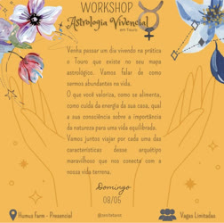 Portugal: Workshop de Astrologia Vivencial – c/ Gabriella Machado