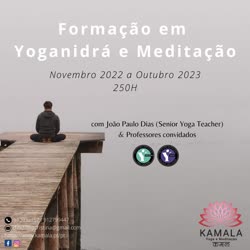 Portugal: FORMAÇÃO EM YOGANIDRÁ (técnica de relaxamento profundo) E MEDITAÇÃO – c/ João Paulo Dias