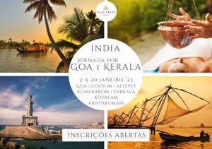 India: Viagem Terapêutica à Índia – Goa e Kerala