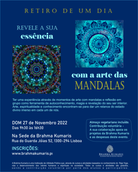 Portugal: Retiro de Um Dia – Revele a sua essência com a arte das Mandalas – na Brahma Kumaris