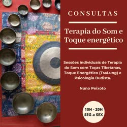 Portugal: Terapia do Som e Toque Energético com Nuno Peixoto – Porto