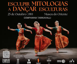 Portugal: TARIKA VALLI – 30 anos Carreira !!! Espetáculo Museu Oriente 25 OUTUBRO 2025 – Dança Indiana